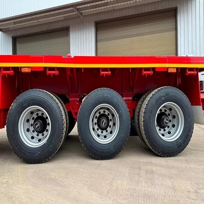 12r22.5 Reifen 3 Achsen 4 Achsen Container Semi-Anhänger 40hq Flachbett-Fracht-Semi-Anhänger