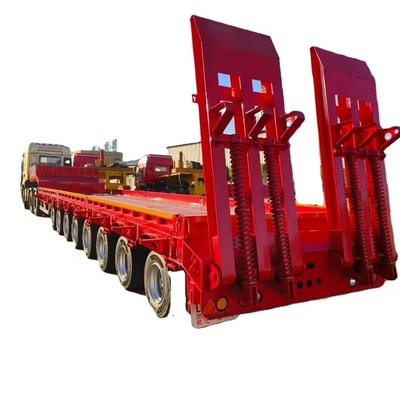 2.3 Achsenzahl Eisen-Fahrzeug mit hoher Tragfähigkeit, Niederbettanhänger mit hydraulischer Klappleiter