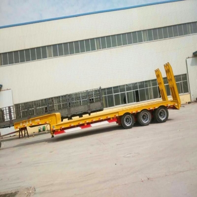 100 Tonnen 4 Achsen Containerfracht 6m 12m Super Link Semi Trailer für Ihren Transport