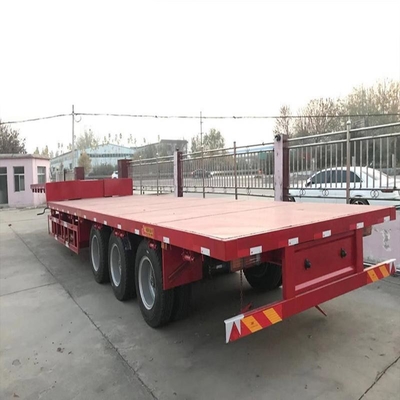 4 Achsen Lowboy Halbanhänger für 60 70 80 Tonnen Baggertransport