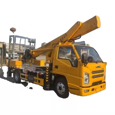 4x2 Antriebsrad-LKW Montiert 25m Luftarbeitsfahrzeug mit Plattform und Abbremse