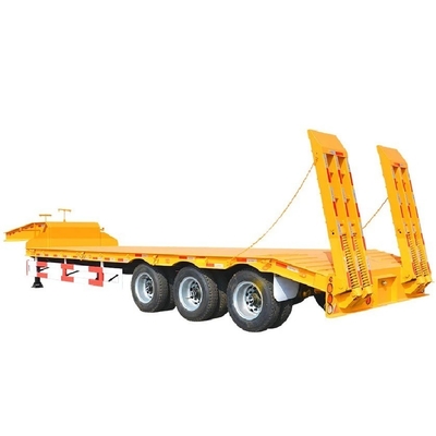 3-Achsen-Flachbett-Halbanhänger für Containerfracht-Halbanhänger für Containertransport