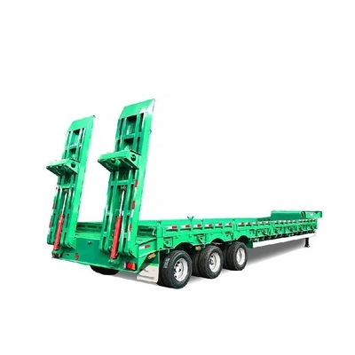 3-Achsen-Flachbett-Halbanhänger für Containerfracht-Halbanhänger für Containertransport