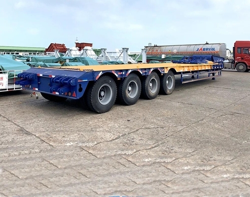EHL9400L 4 Achsen Niedrigchassis Niedrigflächengestellter Semi-Anhänger für den Leichtverkehr