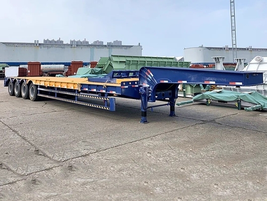 EHL9400L 4 Achsen Niedrigchassis Niedrigflächengestellter Semi-Anhänger für den Leichtverkehr