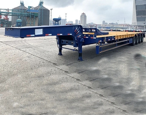 EHL9400L 4 Achsen Niedrigchassis Niedrigflächengestellter Semi-Anhänger für den Leichtverkehr