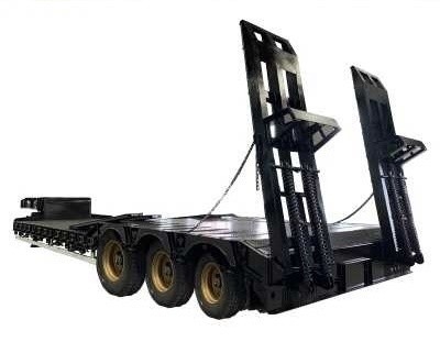 EHL9400L 4 Achsen Niedrigchassis Niedrigflächengestellter Semi-Anhänger für den Leichtverkehr