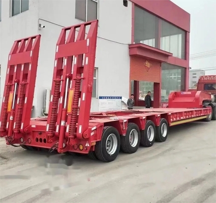 3 Achsen Niedrigflächige Hakenplatte in Usbekistan ABS Anti-Block Bremssystem Klasse Leichtlast