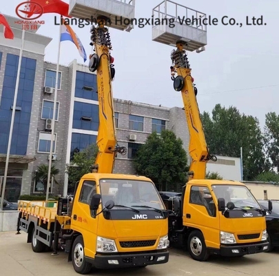 Luftplatform Skylift-Lkw mit 4x2 Antriebsrad und hydraulischen Booms Arbeitsplatform