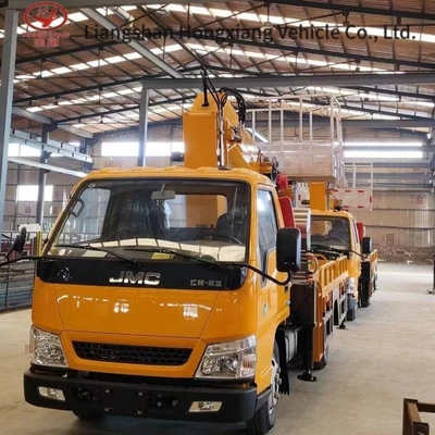 Luftplatform Skylift-Lkw mit 4x2 Antriebsrad und hydraulischen Booms Arbeitsplatform