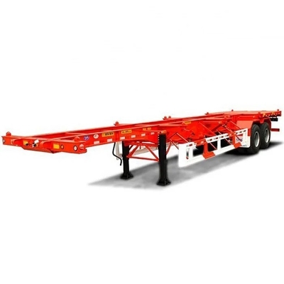 40ft Containertransport Lkw Skelettanhänger Halbanhänger für den sicheren Transport