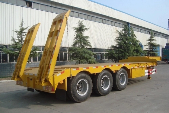 Schwere Last 50 t-60 t 3/4 Achsen Lowboy/Low Deck/Plattform/Lader für den Transport von Baggern