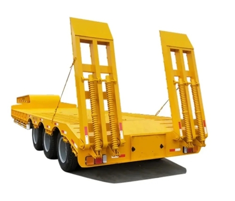 Schwere Last 50 t-60 t 3/4 Achsen Lowboy/Low Deck/Plattform/Lader für den Transport von Baggern