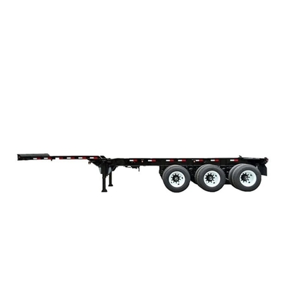 3-Achsen-Skelett-Container-Schienenanhänger für 20 bis 40 Fuß langes Containerchassis