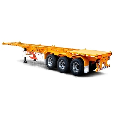2/3/4 Achsen Skelettrahmen Fahrwerk Container Anhänger mit Mehrlink-Aufhängungssystem