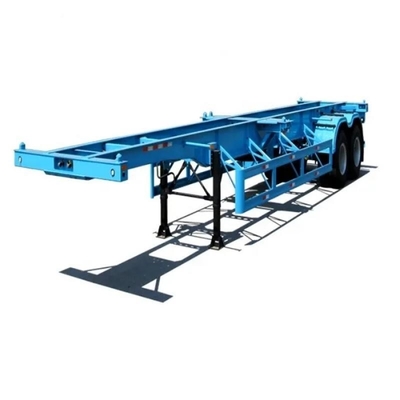 20ft Container Skeleton Semi-Trailer mit mittlerer Last 5,5 Tonnen Lkw Anhänger Chassis
