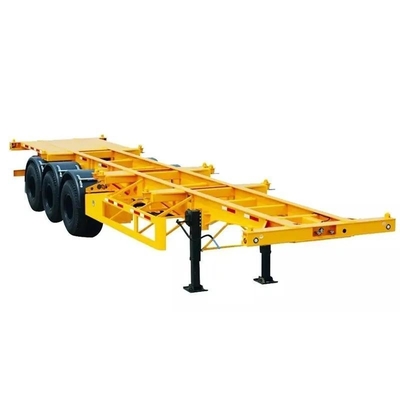 20ft Container Skeleton Semi-Trailer mit mittlerer Last 5,5 Tonnen Lkw Anhänger Chassis