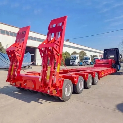 Mechanische Aufhängung 40 FT 3 Achs-Ladegerät Transportanhänger Hakenmaschine Bordanhänger