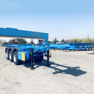 2/3/4 Achsennummer Gut verkauf 3-Achsen 20ft 2-Achsen 40-Fuß Container Skeleton Semi-Trailer