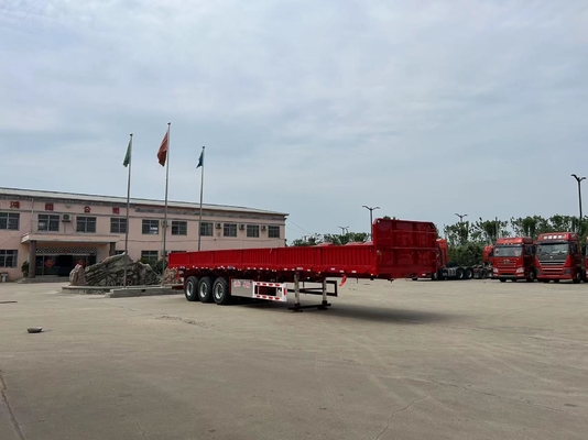 Leichtbaufahrzeug 3 Achsen Flachcontainer und Mehrzweck-LKW-Halbanhänger mit 1