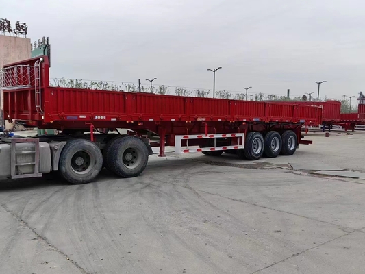 Leichtbaufahrzeug 3 Achsen Flachcontainer und Mehrzweck-LKW-Halbanhänger mit 1