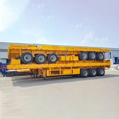 Selbstdumpfende 3-Achsen-Leichtlast-Ladentransporter mit Seitenzaun