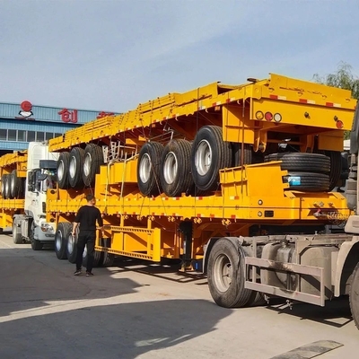 Selbstdumpfende 3-Achsen-Leichtlast-Ladentransporter mit Seitenzaun
