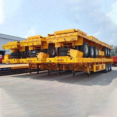 Selbstdumpfende 3-Achsen-Leichtlast-Ladentransporter mit Seitenzaun
