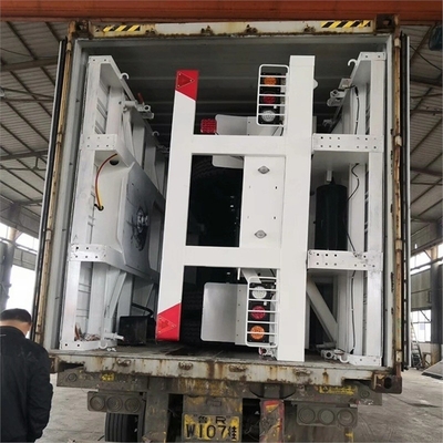 ABS-Anti-Block-Bremssystem 3-Achsen-Skelett-Container-Halbanhänger für mittlere Belastung