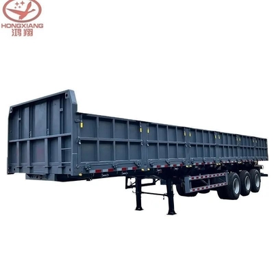 2 Achsen 50t 60t 80t Schüttgutzaun Semi-Anhänger für den Transport von Tieren und Pflanzen