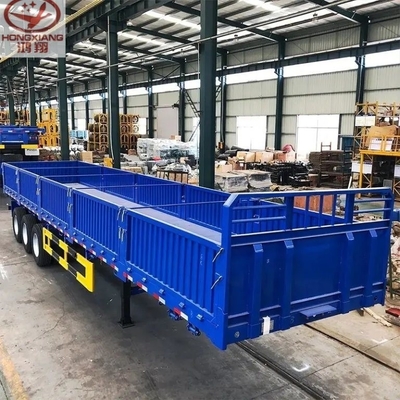 1820mm-Tread-Van-Typ 3 Tri-Axle Bulk Cargo 30t 50t Seitenwandzaun Ladungsgüter Anhänger