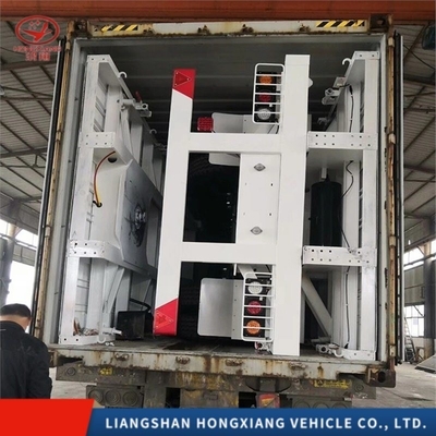 Mittelschwerlast-Low 40ft 3 Achs Skelett/Skelett Semi-Anhänger für einen reibungslosen Transport