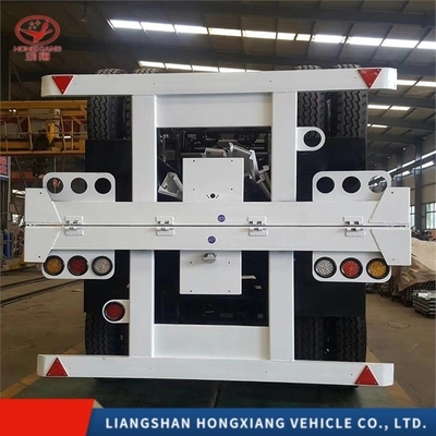 2/3 Achse 20/40 FT Flatbed Trailer angepasste Farbe Skelett Chassis Deck Semi-Trailer