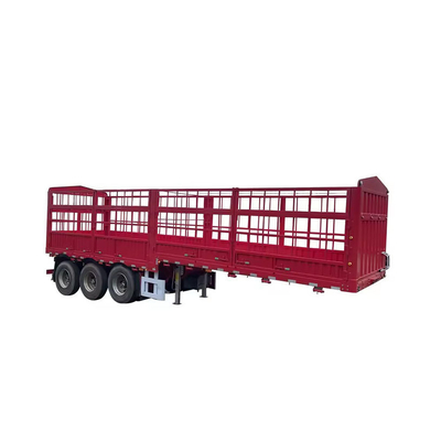 ABS-Anti-Block-Bremssystem Niedrigplattform-Schienenanhänger für Container-Chassis-Ladegerät