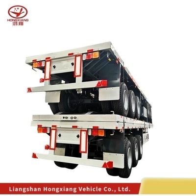 20ft 40ft 40ft Skeleton Container Semi-Truck Anhänger mit Dual Line Bremssystem