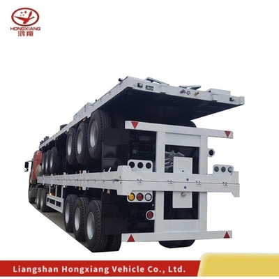 20ft 40ft 40ft Skeleton Container Semi-Truck Anhänger mit Dual Line Bremssystem