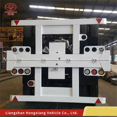 20ft 40ft 40ft Skeleton Container Semi-Truck Anhänger mit Dual Line Bremssystem