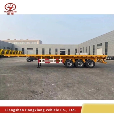 Mehrfachverbindung Typ 3 Achse 20 FT 40 Fuß Skeleton Container Chassis Semi-Truck Anhänger