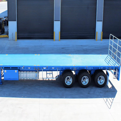 EHL9400TPB 40FT Flatbed Semi-Trailer 2 3 Achs Container Semi-Trailer Reifen Nummer 8.12.16