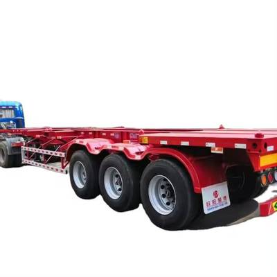 EHL9400TPB 40FT Flatbed Semi-Trailer 2 3 Achs Container Semi-Trailer Reifen Nummer 8.12.16