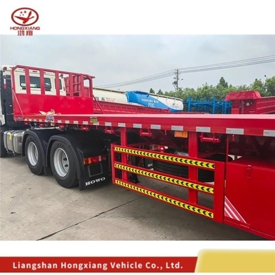 20 FT 40 FT Container Lift Skelett Halbanhänger zum Transport in gutem Zustand Farbe