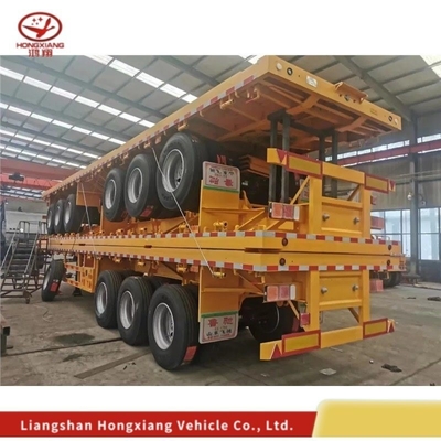 20 FT 40 FT Container Lift Skelett Halbanhänger zum Transport in gutem Zustand Farbe