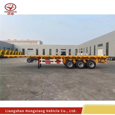 40 Tonnen flacher Container Semi-Anhänger Skeleton Semi-Lkw Anhänger für Ihre Logistik