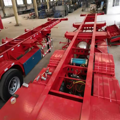 Flatbed Truck Trailer 2020 Cimc Verkauf 40FT Semi-Trailer mit Fuwa Achse Cimc Stahl