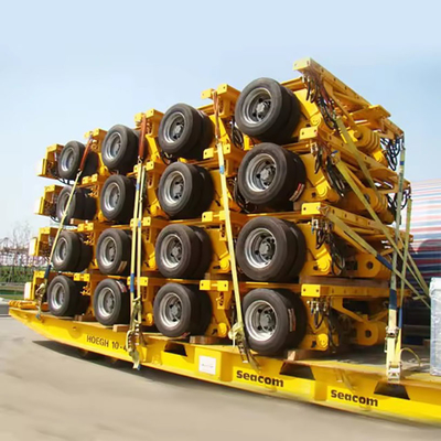 Flatbed Truck Trailer 2020 Cimc Verkauf 40FT Semi-Trailer mit Fuwa Achse Cimc Stahl