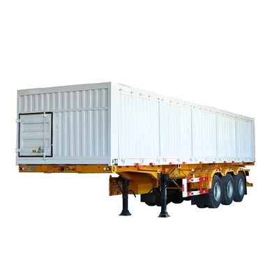 12 Meter Stahlbox-Typ 3-Achsen Container Transport Halbanhänger mit Spinner Flügel