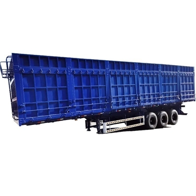3-Achsen 40-100 Tonnen Box-Semi-Trailer Nicht selbstdumpfbar 1 Jahr Kundendienst