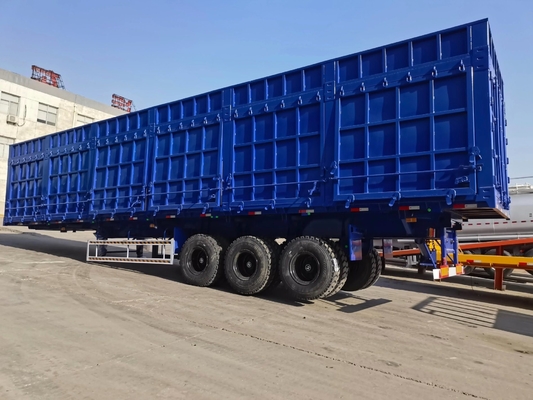 3-Achsen 40-100 Tonnen Box-Semi-Trailer Nicht selbstdumpfbar 1 Jahr Kundendienst