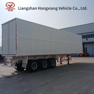 3 Achsen Box Cargo Truck Wing Van Öffnungs Halbanhänger für einfaches Be- und Entladen