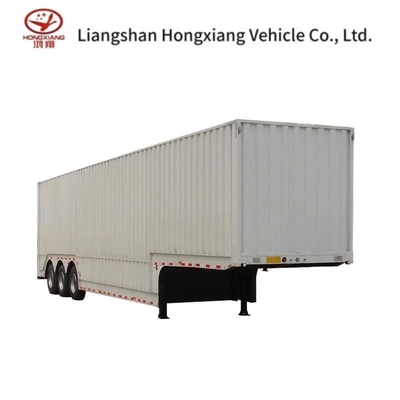 53ft Trockener Van-Semi-Anhänger mit Aluminiumlegierung